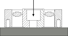 Figure 4. Cross section of load cell type RLC